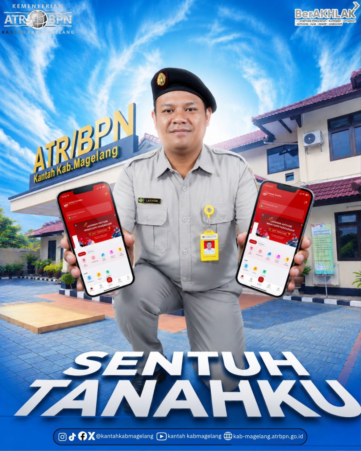 Aplikasi Sentuh Tanahku Permudah Layanan