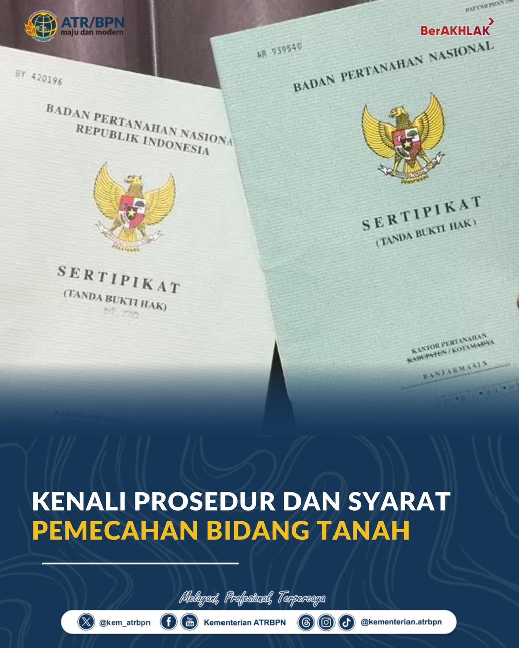Kenali Prosedur dan Syarat Pemecahan Bidang Tanah