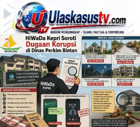 HiWaDa Kepri Soroti Dugaan Penyimpangan Proyek di Dinas Perkim Bintan