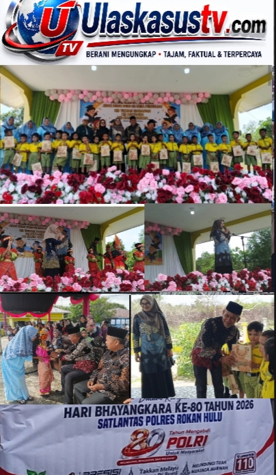 Pentas Seni dan Pelepasan Anak Didik PAUD Desa Pengujan Berlangsung Meriah