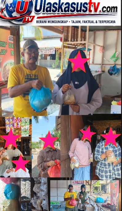 Jumat Berkah, Mi Ayam Bakso Lima Saudara dan DPD SIJI Rohul Santuni Anak Yatim