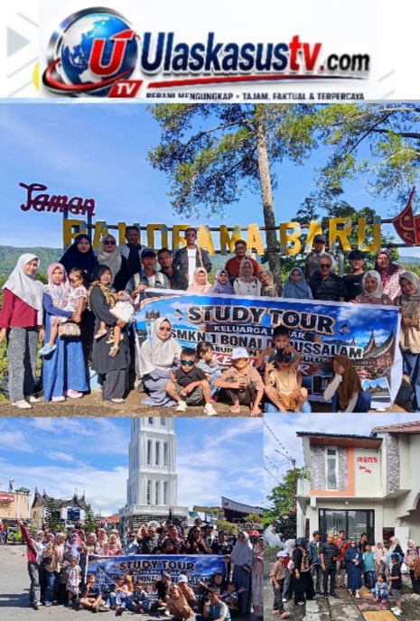 SMKN 1 Bonai Darussalam Gelar Study Tour ke Sumatera Barat, Tingkatkan Wawasan dan Kebersamaan Guru