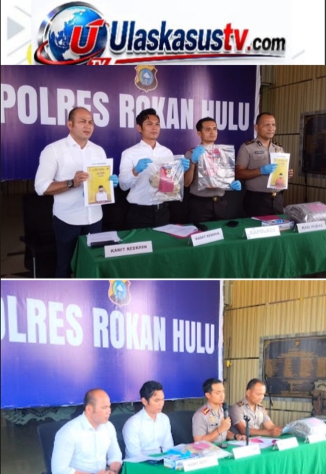 Polres Rohul Ungkap Pembunuhan Sadis IRT, Pelaku Ditangkap Kurang dari 72 Jam