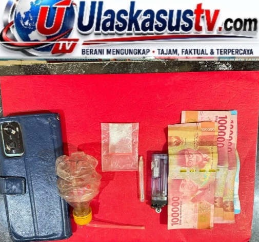 Polsek Kepenuhan Gagalkan Transaksi Sabu di Perkebunan Sawit, Terduga Pengedar Diamankan