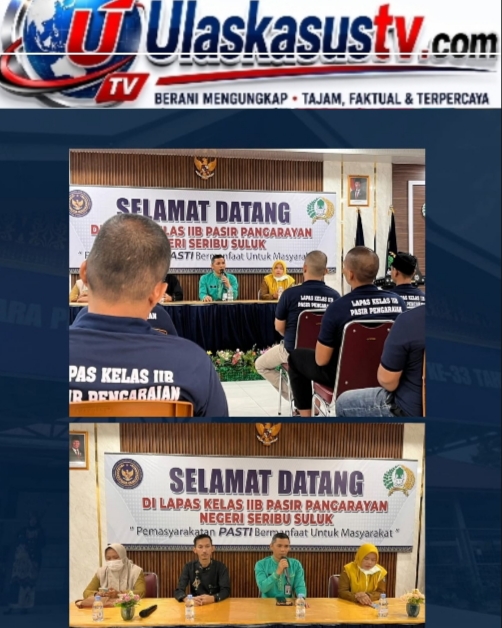 Lapas Pasir Pangarayan Gandeng Puskesmas Rambah Sosialisasikan Pencegahan Hantavirus kepada Warga Binaan