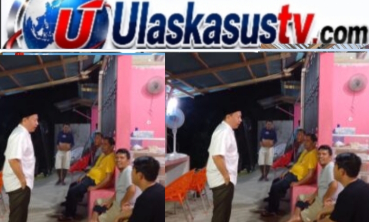 Kolam Pancing Disulap Jadi Arena Nobar, Kasus Rica Carli Pandiangan Hadirkan Hiburan Untuk Warga