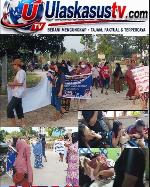 Demo Emak-Emak Guncang Tapung, Enam Kafe Remang-remang Dituntut Ditutup Permanen