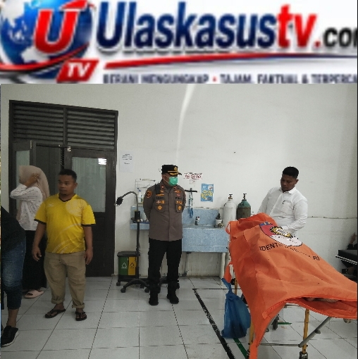 Geger! Sesosok Mayat Pria Ditemukan Mengapung di Sungai Rokan Ujung Batu, Polisi Lakukan Identifikasi