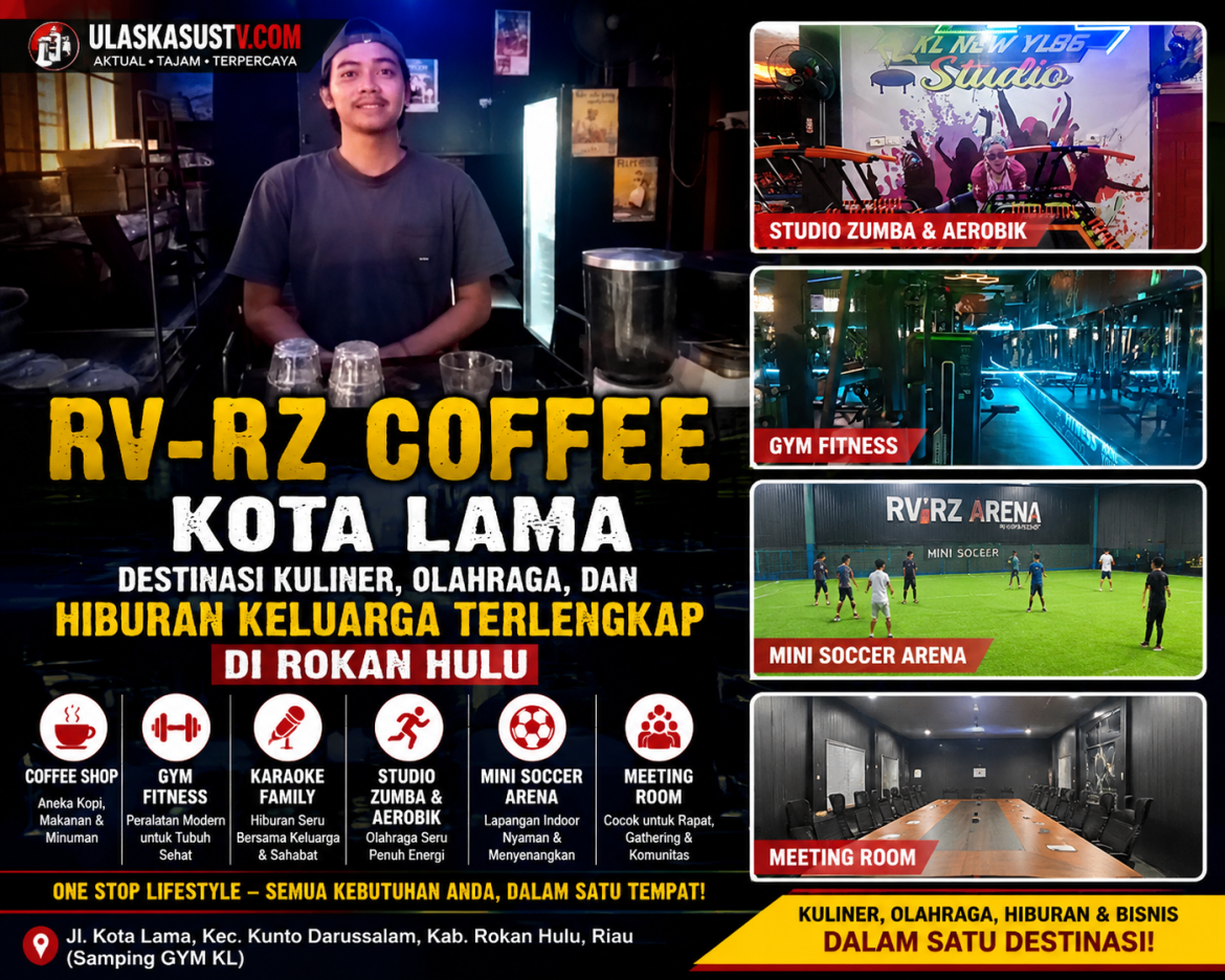 RV-RZ COFFEE Kota Lama, Destinasi Kuliner, Olahraga, dan Hiburan Keluarga Terlengkap di Rokan Hulu