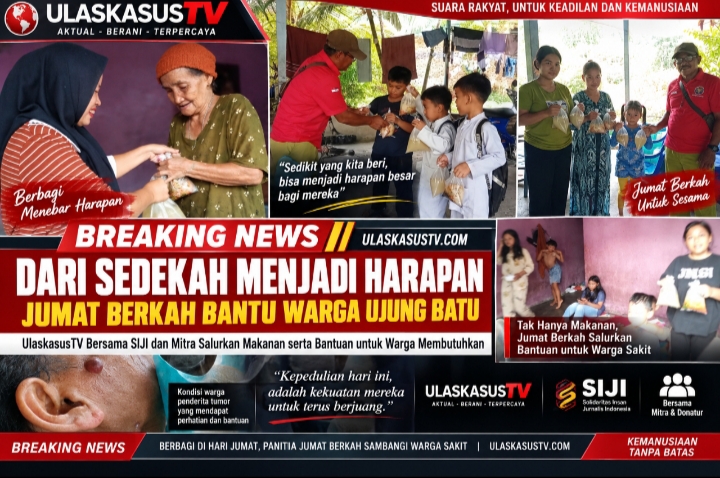 Anak Yatim Penderita Tumor Dapat Bantuan Lewat Program Jumat Berkah