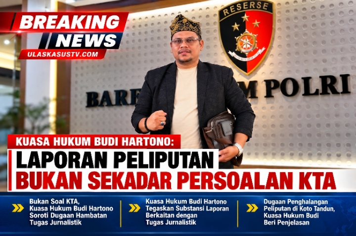 Dugaan Penghalangan Peliputan di Koto Tandun, Kuasa Hukum Budi Beri Penjelasan