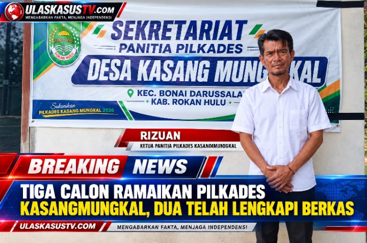 Pendaftaran Pilkades Kasangmungkal Ditutup, Dua Calon Telah Lengkapi Berkas