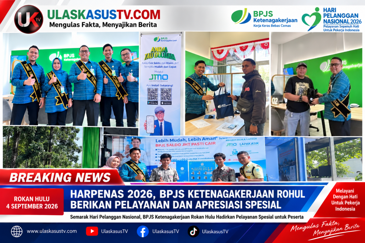 BPJS Ketenagakerjaan Rohul Perkuat Komitmen Pelayanan di Hari Pelanggan Nasional 2026