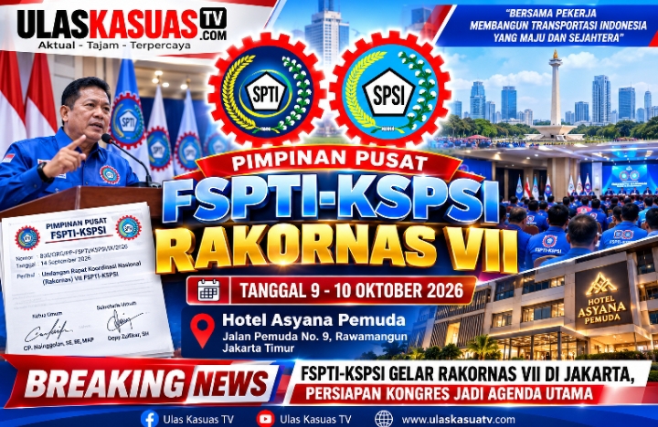 FSPTI-KSPSI Gelar Rakornas VII di Jakarta, Persiapan Kongres Jadi Agenda Utama